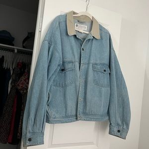 VINTAGE Columbia Oversized Denim Jacket